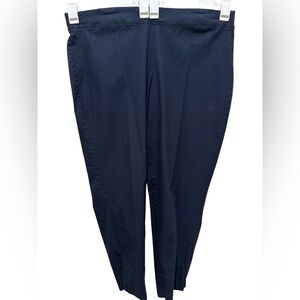 Dalia Navy Ankle Pants